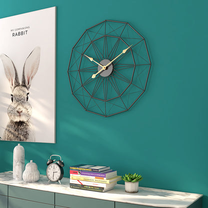 Hampton Geometric Wall Clock