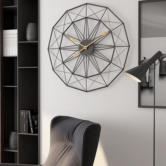 Hampton Geometric Wall Clock