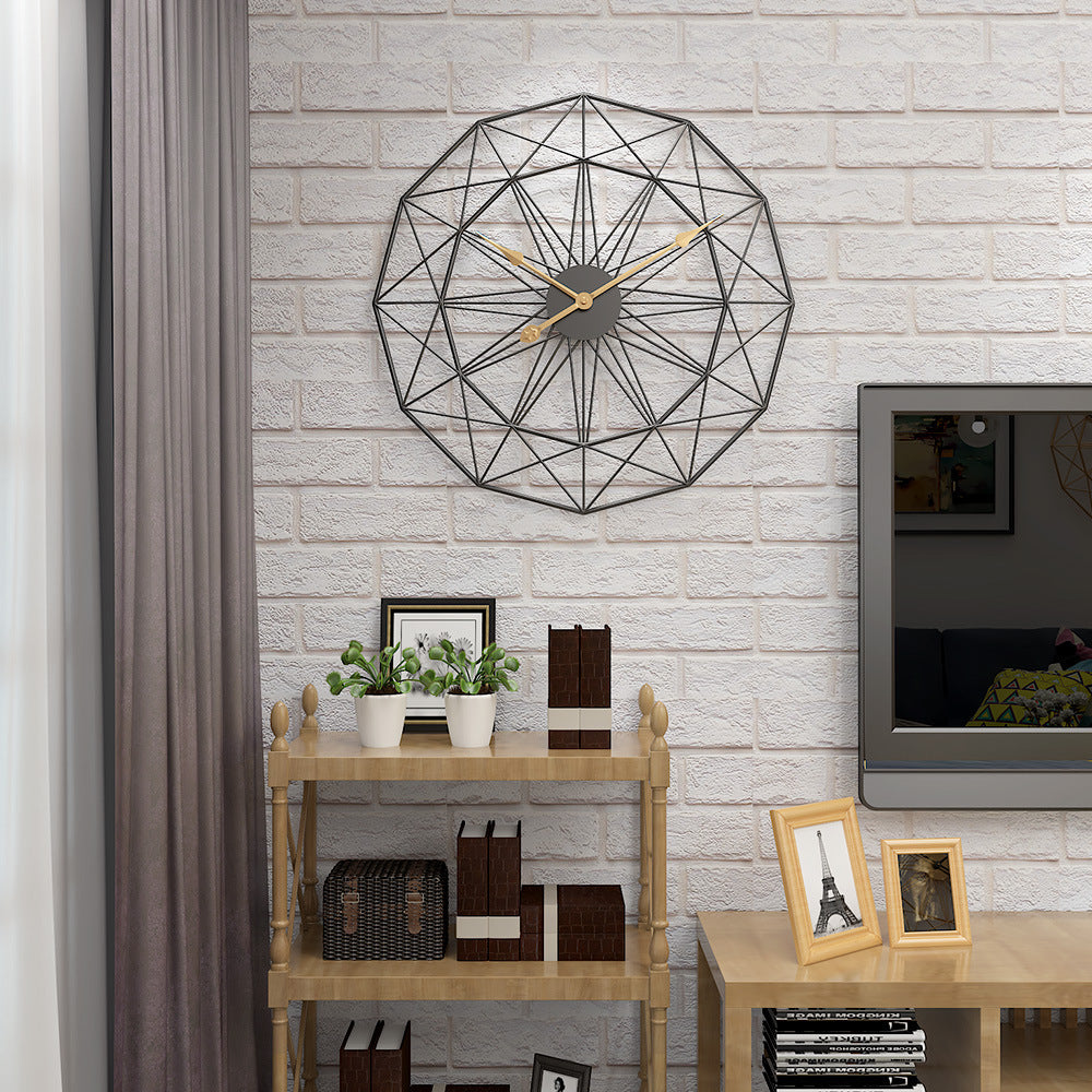 Hampton Geometric Wall Clock