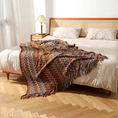 Vasima Knitted Throw Blanket