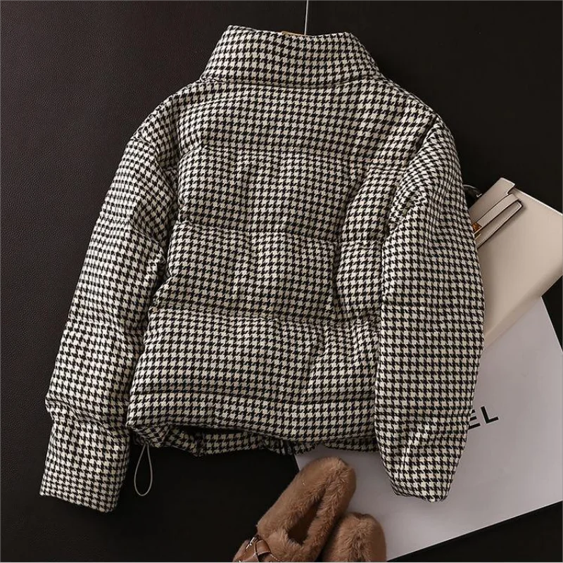 Allia Plaid Parka Jacket