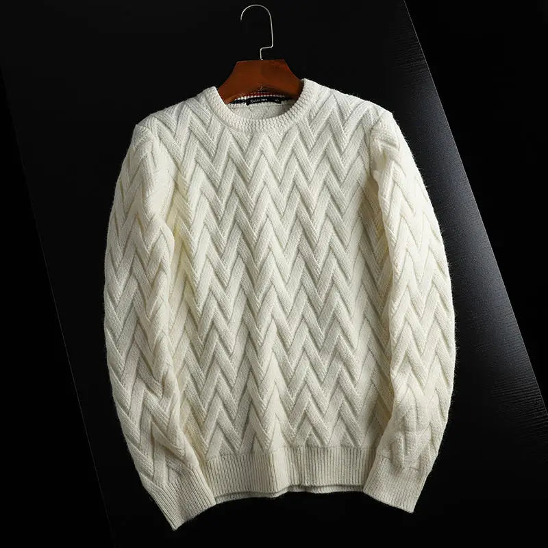 Torino Herringbone Sweater