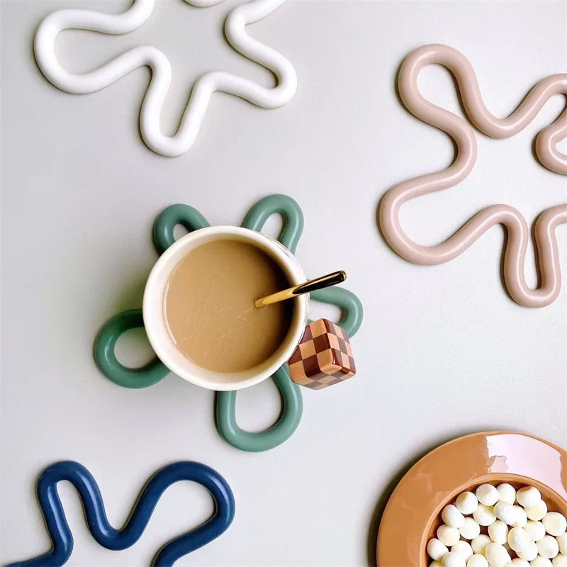 Dimsla Irregular Silicone Cup Coaster