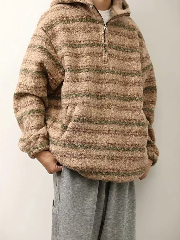 Samsi Knit Hooded Jumper