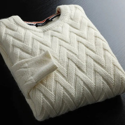 Torino Herringbone Sweater